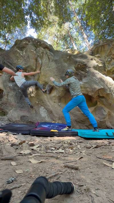 Unnamed Flakes v3, Castle Rock State Park - Beta Video from nateClimb.exe
