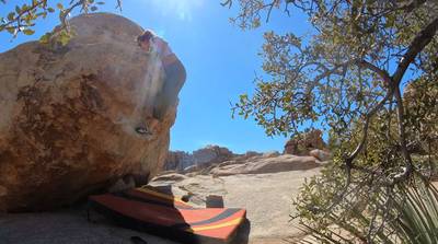 Sit Down Flake v2, Joshua Tree - Beta Video from britboulders