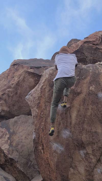 Life Without Liberty v6, Red Rock - Beta Video from TheBrownBeanieClimber