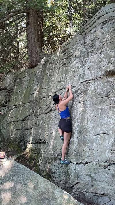 Slopercrimpthang v2, Coopers Rock - Beta Video from JessMorante