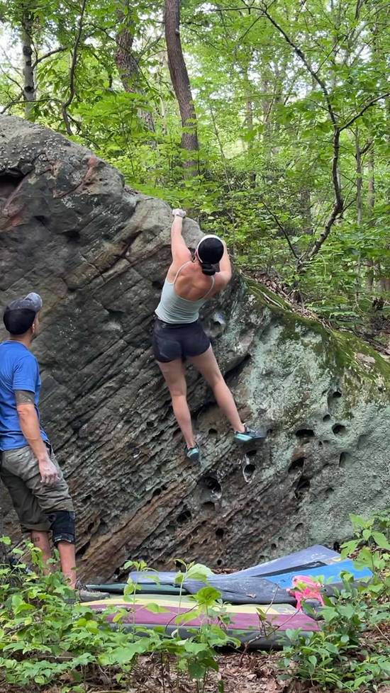 Hole Punch v4, Coopers Rock - Beta Video from JessMorante