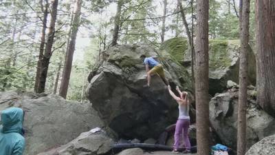 Tim's Sloper Problem v5, Squamish - Beta Video from capt.adventurepants