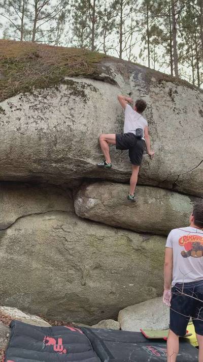 Jug Dihedral v8, Boat Rock - Beta Video from wyliecoyote2
