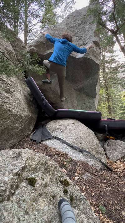 MC's Easy v8, Little Cottonwood Canyon - Beta Video from joespat