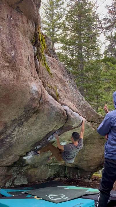 Man Eater v8, Rocky Mountain National Park - Beta Video from dz51