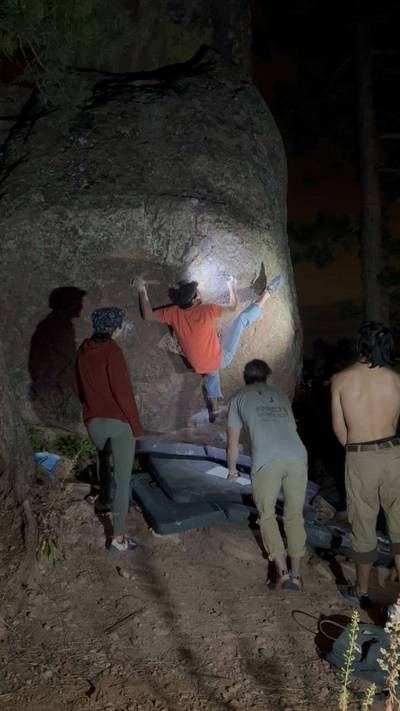 Broken Wing v8, Flagstaff Mountain, CO - Beta Video from tommyroth