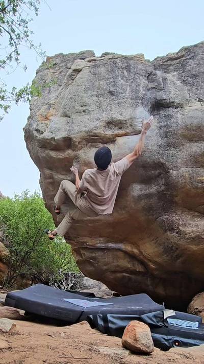 Hot Zucchini v11, Rocklands - Beta Video from thegnarwall