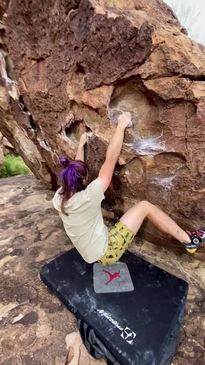 Woman of Leisure v1, Hueco Tanks - Beta Video from StinkyCheeseMan