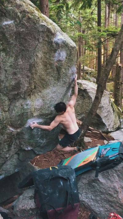 Mr. Bigglesworth Low v10, Squamish - Beta Video from JFriend