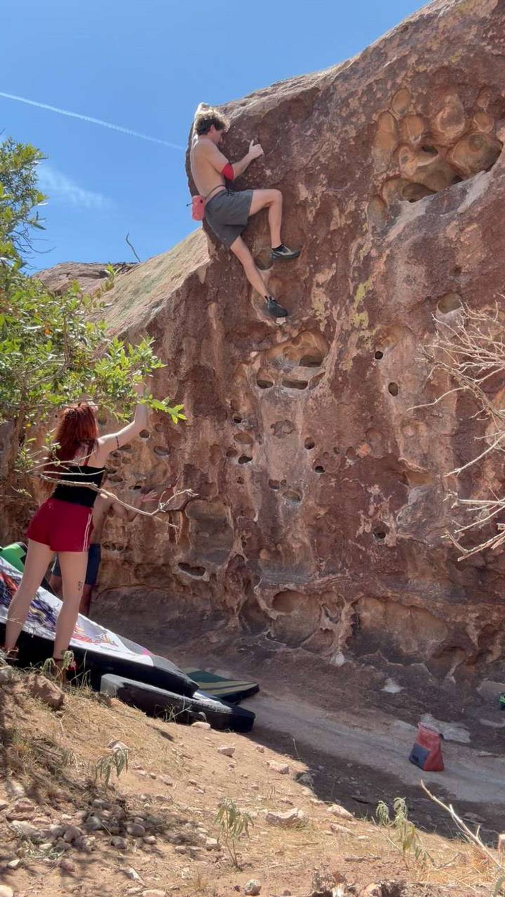 The Belly Bomber v2, Hueco Tanks - Beta Video from SomalianBear