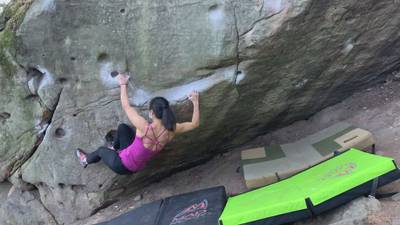 Lost Keys Traverse v6, Indian Rock - Beta Video from liyuan
