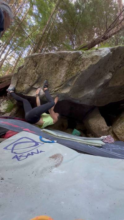 Progression in Backwards Thinking v9, Squamish - Beta Video from VikkiW