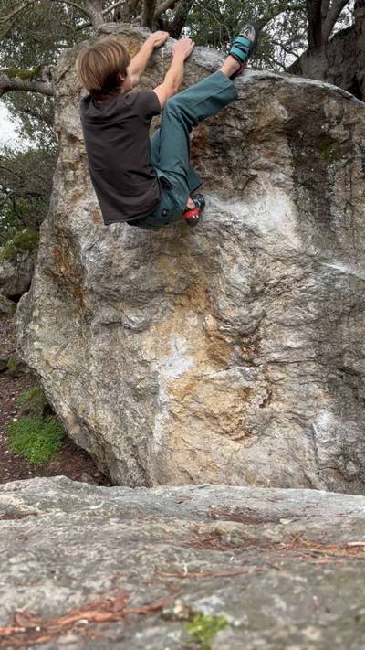 Girls Problem Low v4, Berkeley - Beta Video from Organicchalkbag