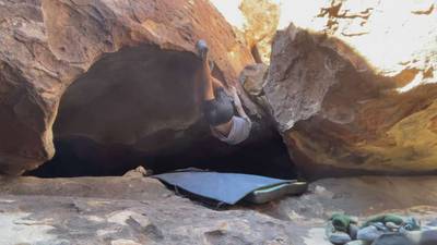 Stegosaur v7, Hueco Tanks - Beta Video from coolassstephen