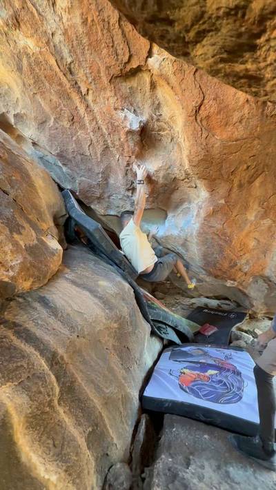Lungfish v6, Hueco Tanks - Beta Video from sammy372