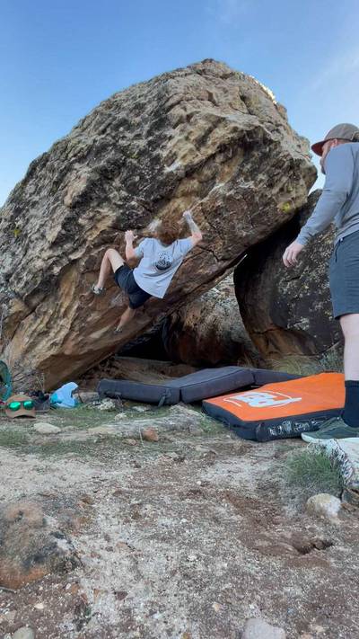 Man’s Work v10, Moe's Valley - Beta Video from Rockclimbingcoach