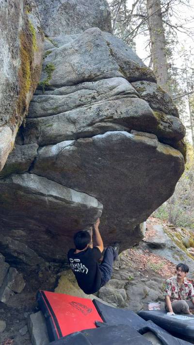 Hold Your Tongue v8, Leavenworth - Beta Video from climb_ryan