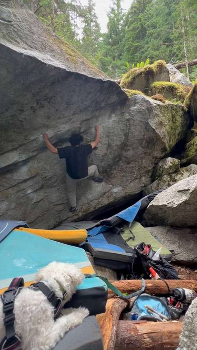 Betelgeuse v6, Squamish - Beta Video from duckuslambus