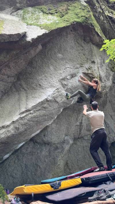 End of My Rope v11, Squamish - Beta Video from HazelF