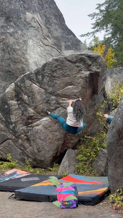 The White Arete v5, Leavenworth - Beta Video from stefakneebar