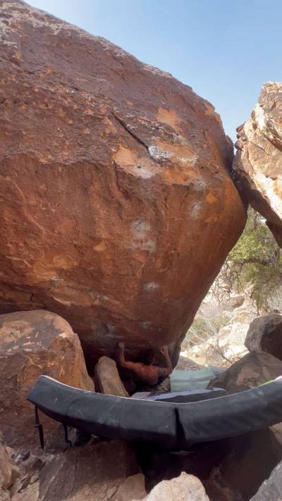 The Dark Web v11, Hueco Tanks - Beta Video from routesetter