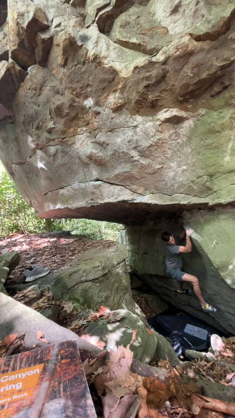 Candy Cane v5, Coopers Rock - Beta Video from gthompson33