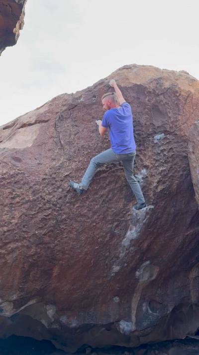 Sign of the Cross v3, Hueco Tanks - Beta Video from JacobTheRock