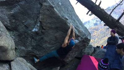 The Hole v6, Leavenworth - Beta Video from cwongbeta