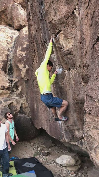 Backdoor Man v2, Hueco Tanks - Beta Video from chibaso