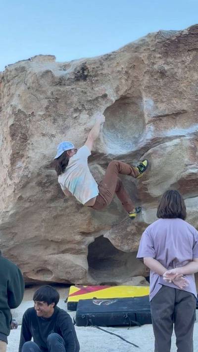 False Hueco v1, Joshua Tree - Beta Video from jackcraw