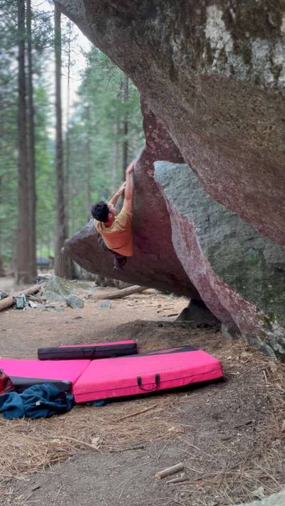 Kevin's Traverse v0, Yosemite Valley - Beta Video from pierini1