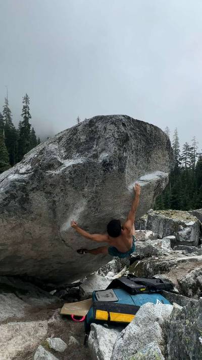 Power Struggle v6, Stevens Pass - Beta Video from colinjacob