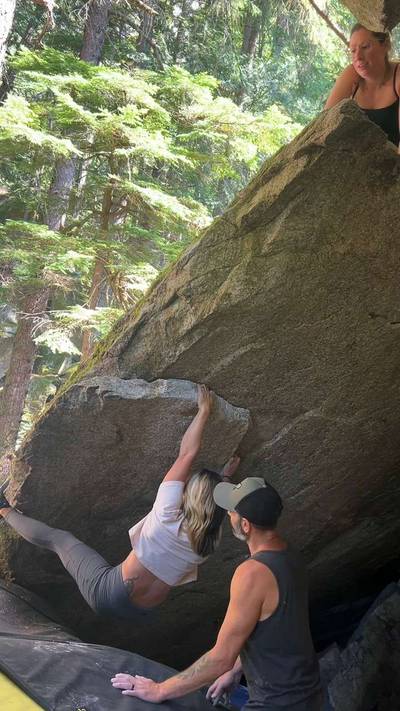 Ryan's Basement Left v4, Squamish - Beta Video from CRUXandbeta