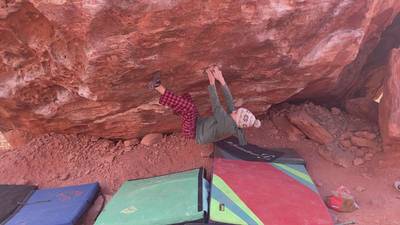 Monkey Bar Direct Right Start v9, Red Rock - Beta Video from AriefNagara