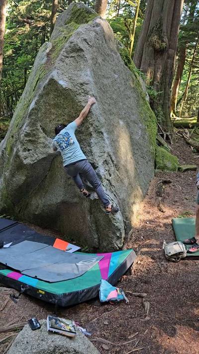 Shark Fin Soup v3, Squamish - Beta Video from kimj