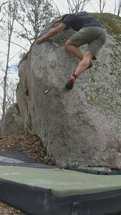 Heaven Arête v4, Boat Rock - Beta Video from SpicyTuna
