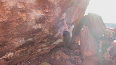 Monkey Bar Right v6, Red Rock - Beta Video from Qiaodada