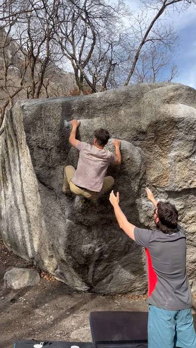 Standard Overhang v3, Little Cottonwood Canyon - Beta Video from mathishigh