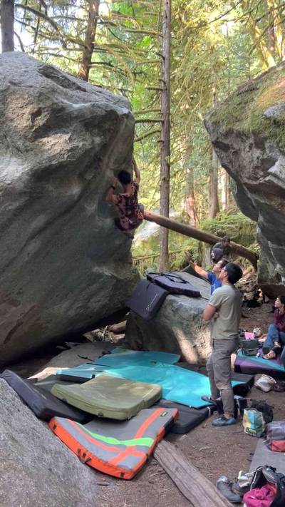 Chicken Lips and Assholes v6, Squamish - Beta Video from dankyclimbs