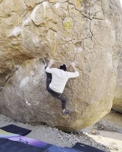 Go Granny Go Right v5, Bishop - Beta Video from crimpCurious