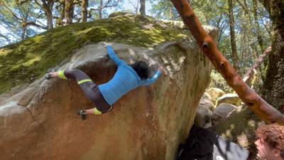 Nature Nazi Traverse v4, Indian Rock - Beta Video from liyuan