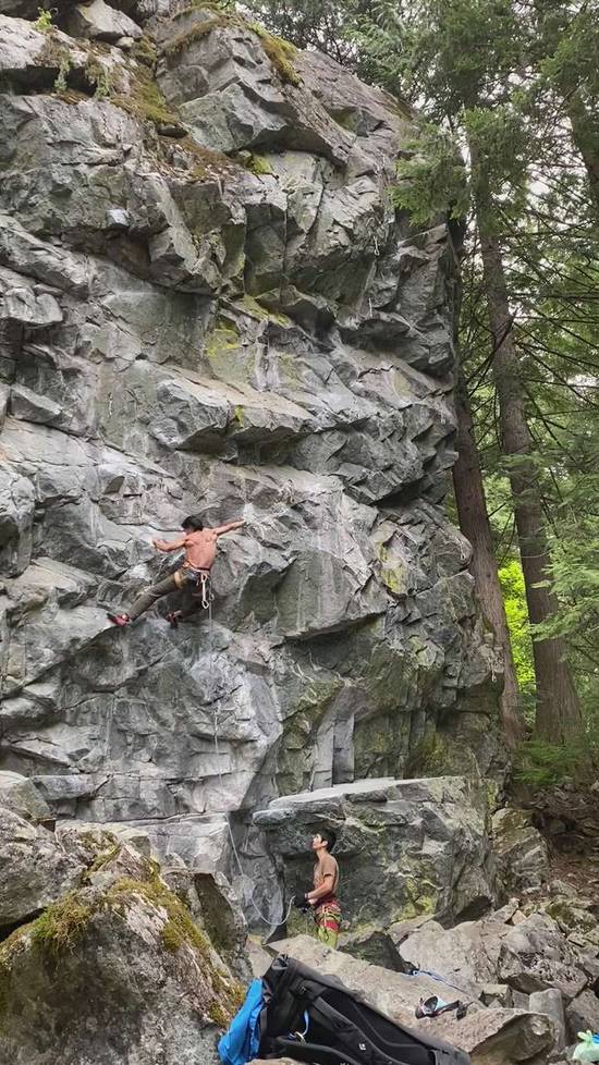 Mr. Negative 5.12d, Squamish - Beta Video from carpediemt1223