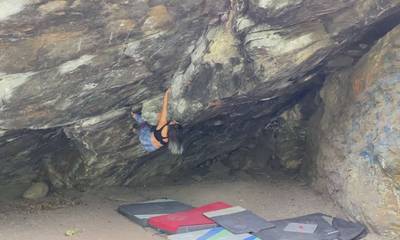 Schist Cave Right v5, Leavenworth - Beta Video from elena.su