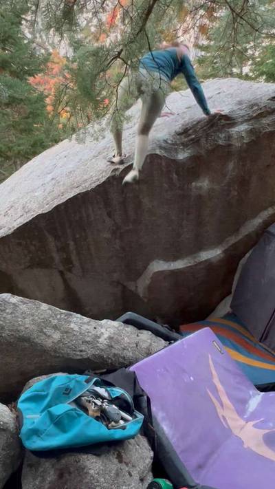 Monkey Fist v7, Little Cottonwood Canyon - Beta Video from terradactyl03