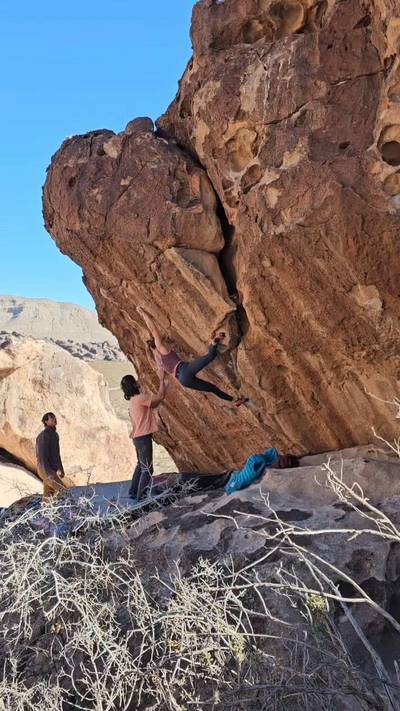 Shroom v9, Hueco Tanks - Beta Video from jenndbell