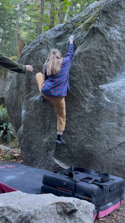 Mr. Green v0, Squamish - Beta Video from meg.ascends