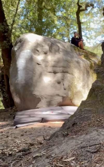 No Hands Slab v0, Castle Rock State Park - Beta Video from olegl