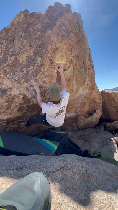 Not So Thin Lizzy v3, Joshua Tree - Beta Video from downclimbsonly