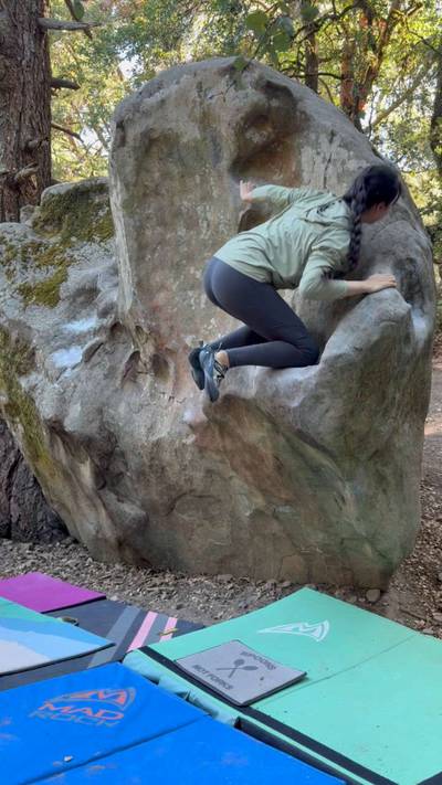 Chapman Traverse v4, Castle Rock State Park - Beta Video from kelley