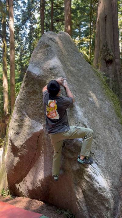 Shark Fin Soup v3, Squamish - Beta Video from Zerocrimps